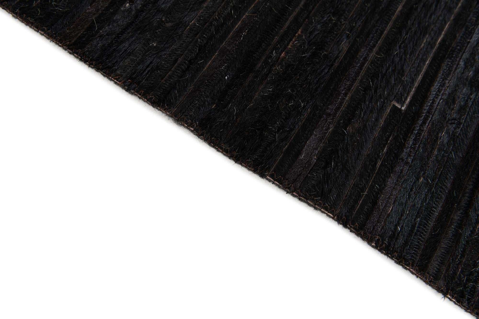 5' x 8' Cowhide Stocks Rug