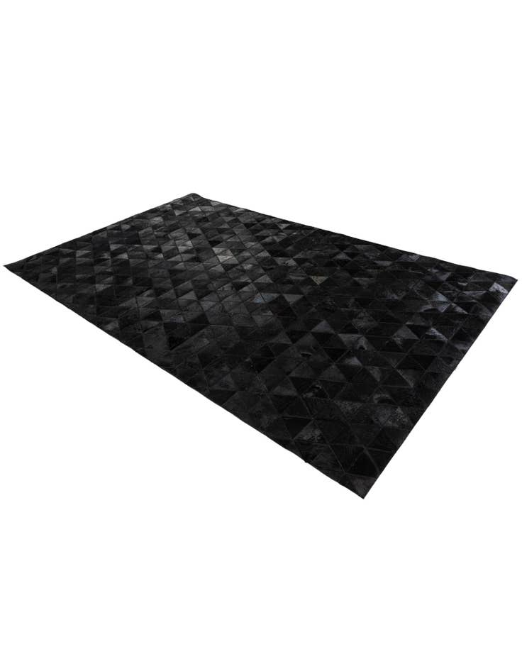 Detail image of 5' x 8' Cowhide Stocks Rug