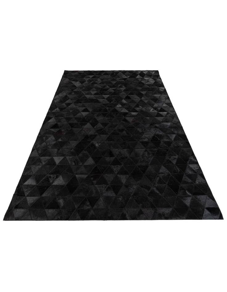 Detail image of 5' x 8' Cowhide Stocks Rug