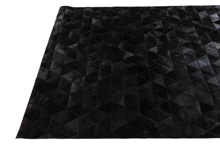 Detail image of 5' x 8' Cowhide Stocks Rug