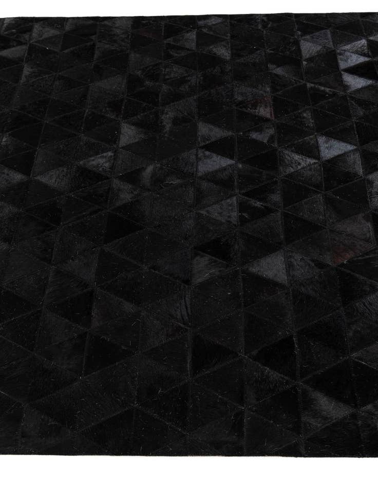 Detail image of 5' x 8' Cowhide Stocks Rug