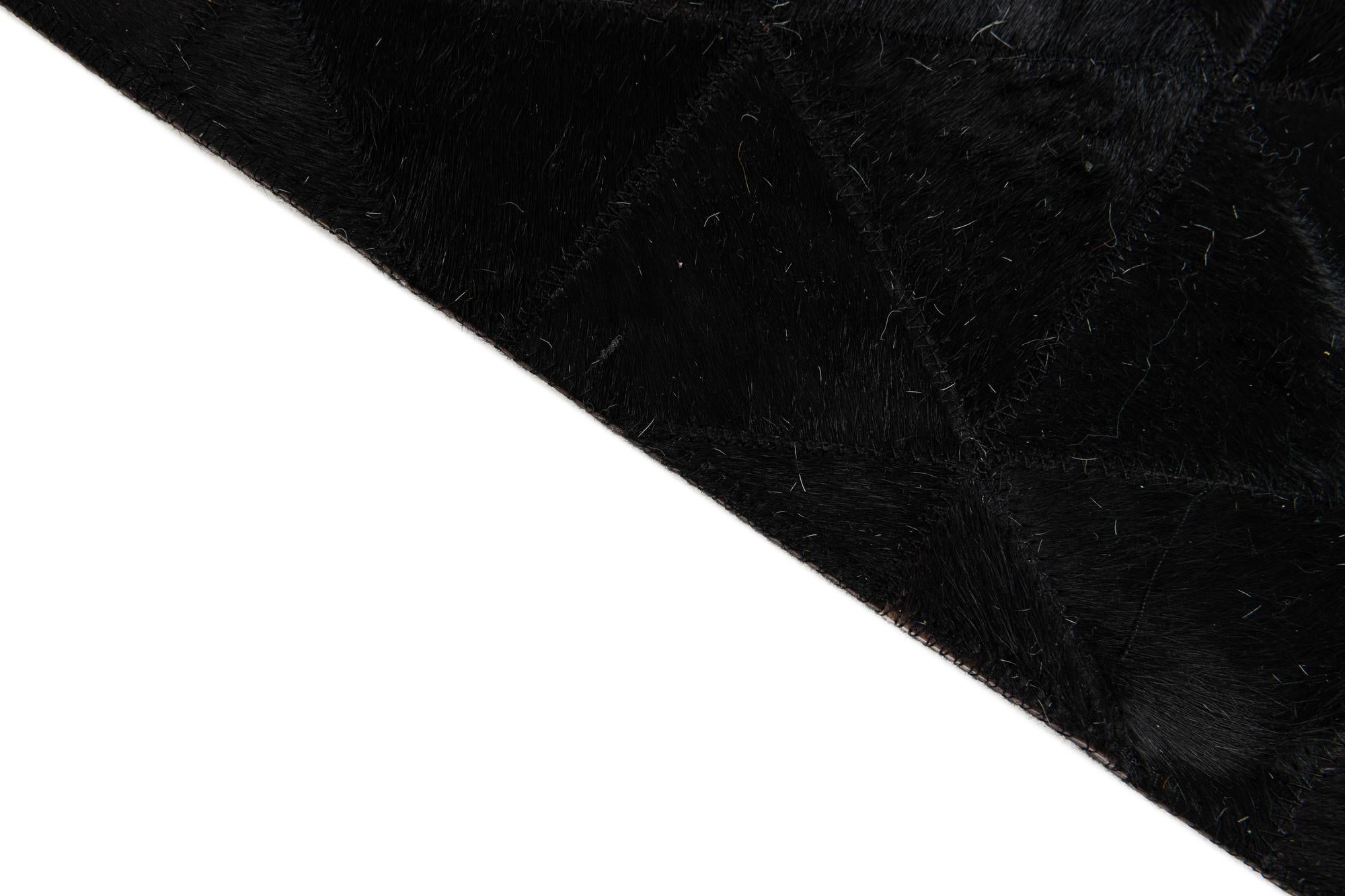 5' x 8' Cowhide Stocks Rug