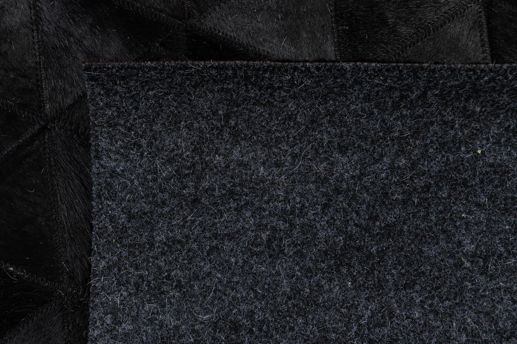 5' x 8' Cowhide Stocks Rug