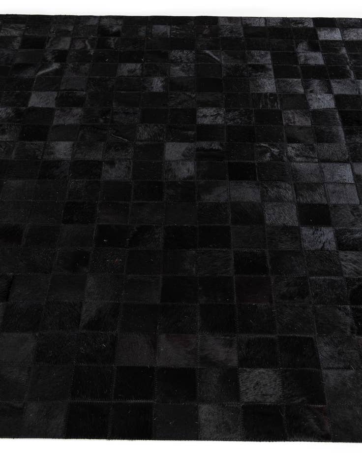 Detail image of 4' 11 x 7' 11 Cowhide Stocks Rug