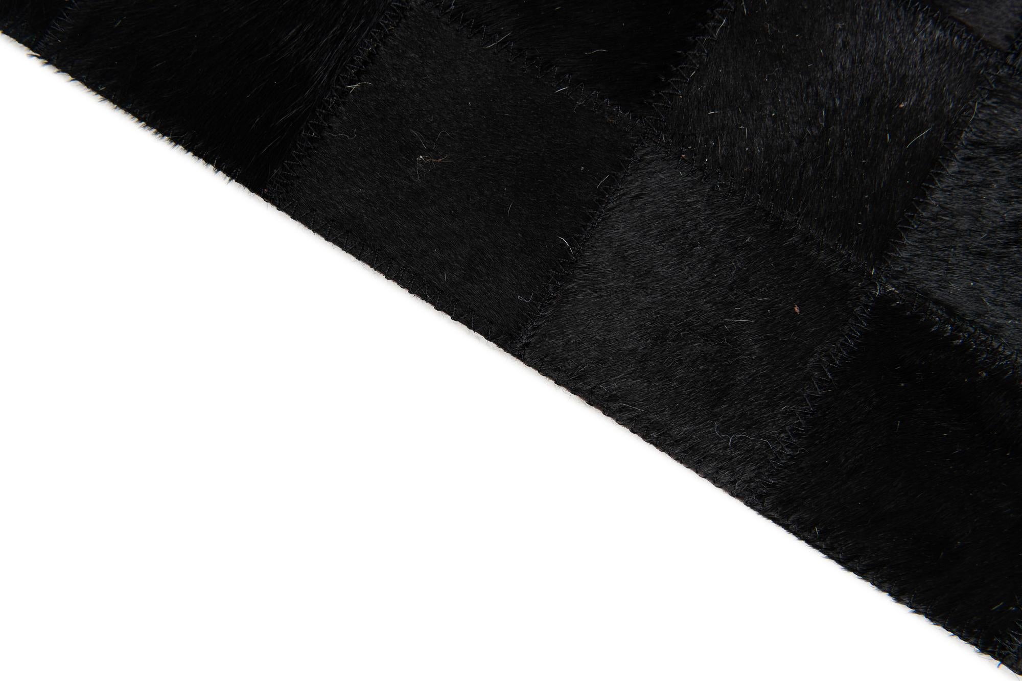 4' 11 x 7' 11 Cowhide Stocks Rug