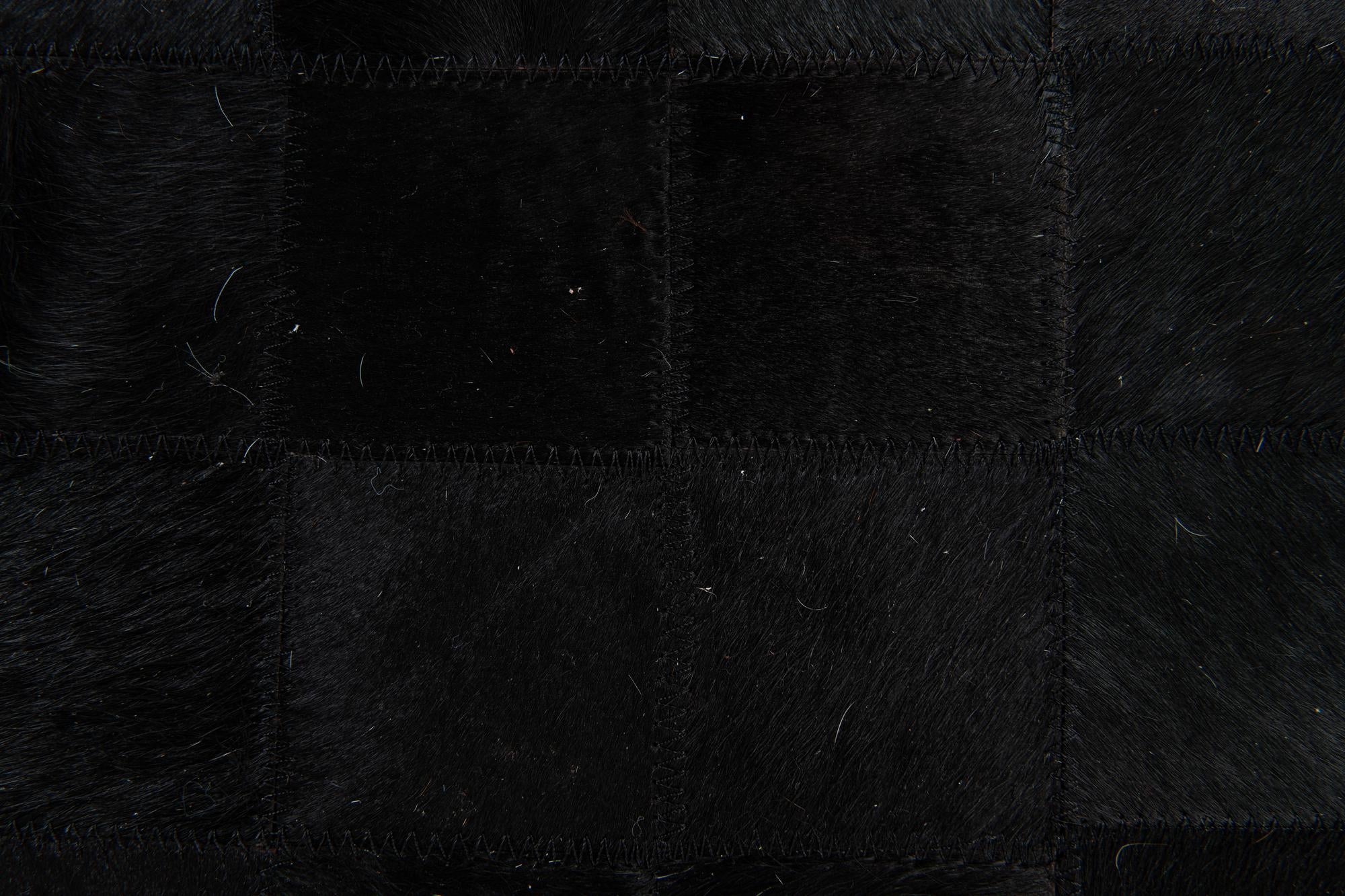 4' 11 x 7' 11 Cowhide Stocks Rug
