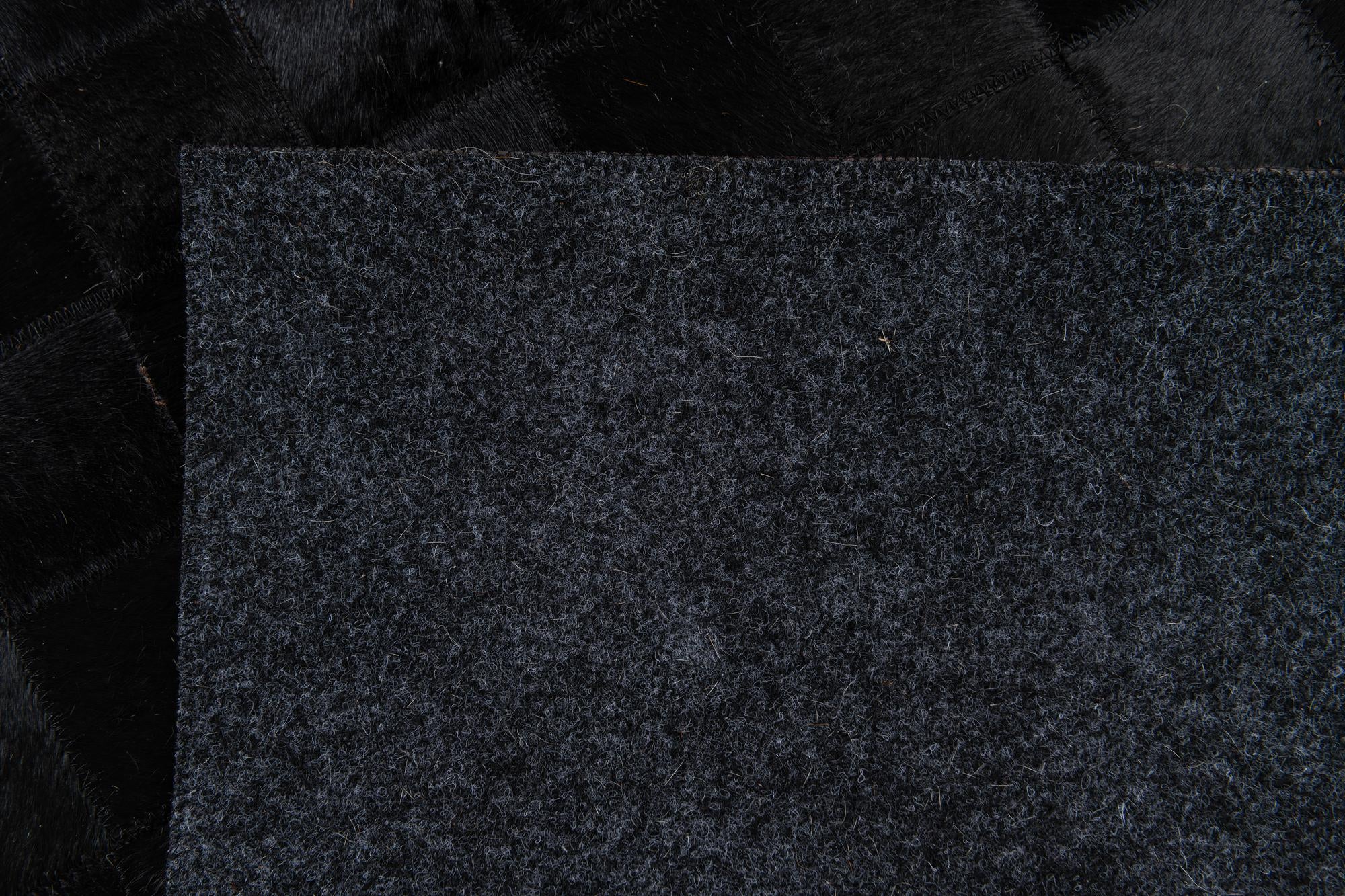 4' 11 x 7' 11 Cowhide Stocks Rug