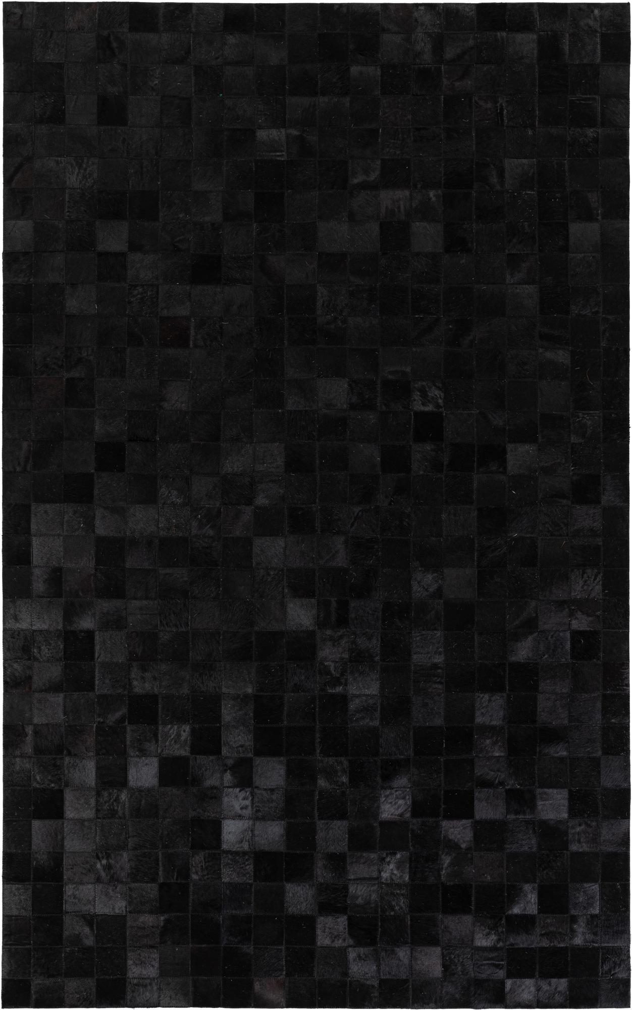4' 11 x 7' 11 Cowhide Stocks Rug