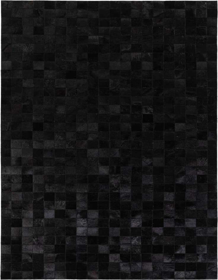 Detail image of 4' 11 x 7' 11 Cowhide Stocks Rug