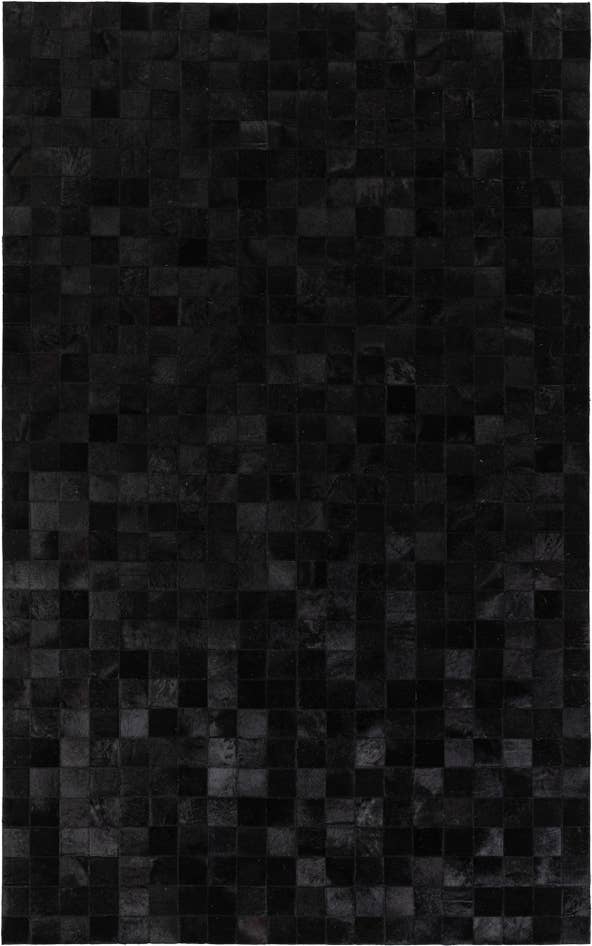 Detail image of 4' 11 x 7' 11 Cowhide Stocks Rug
