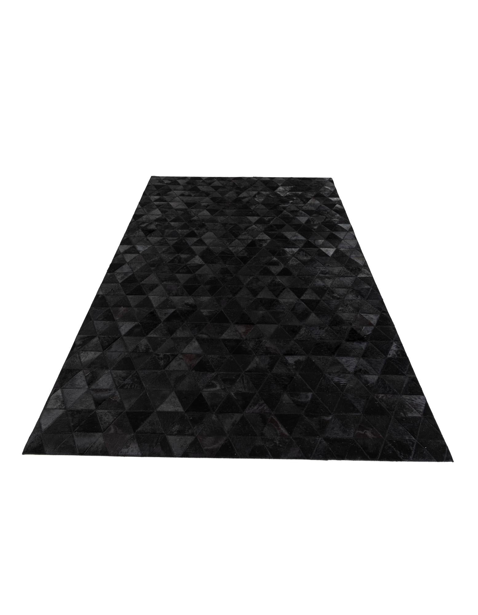 5' x 8' Cowhide Stocks Rug