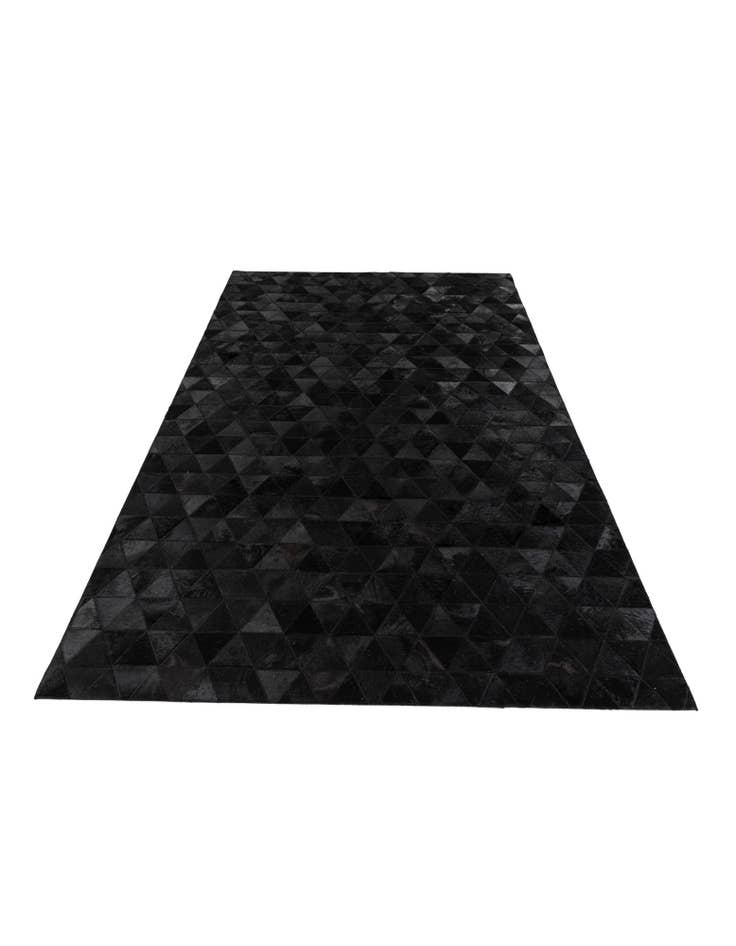 Detail image of 5' x 8' Cowhide Stocks Rug