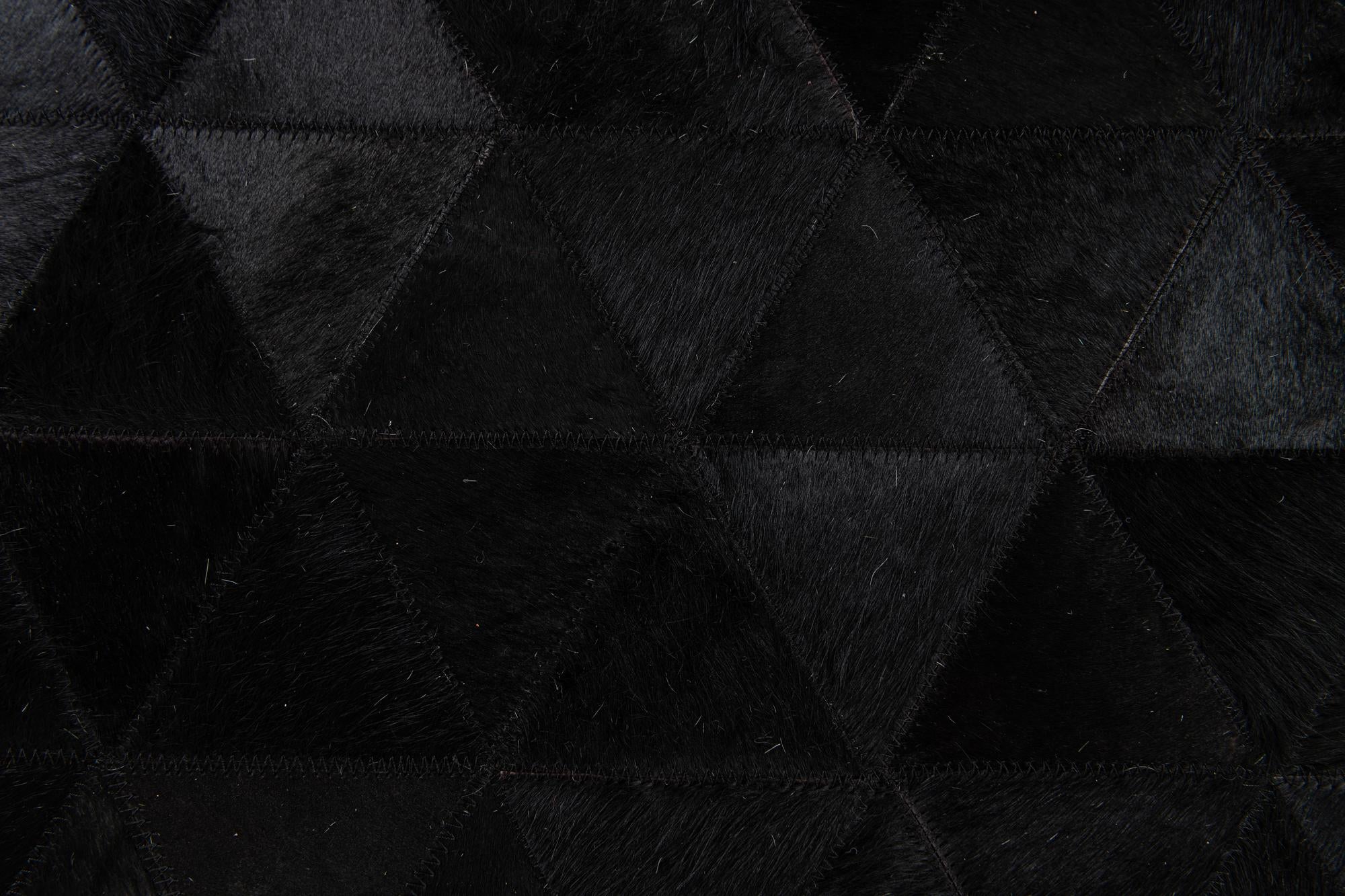 5' x 8' Cowhide Stocks Rug