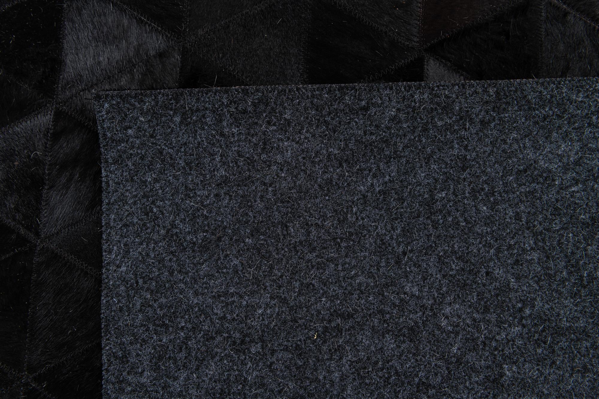 5' x 8' Cowhide Stocks Rug