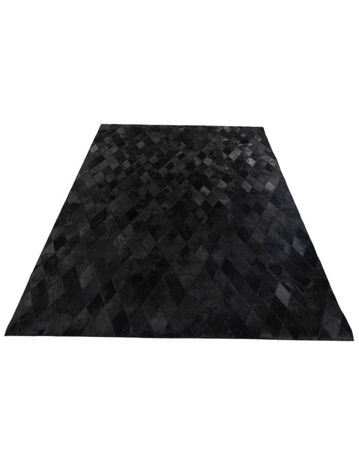 Detail image of 5' 7 x 7' 11 Cowhide Stocks Rug