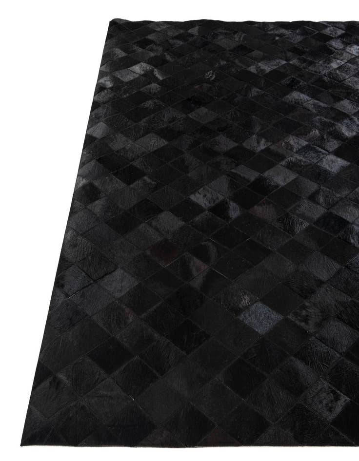 Detail image of 5' 7 x 7' 11 Cowhide Stocks Rug