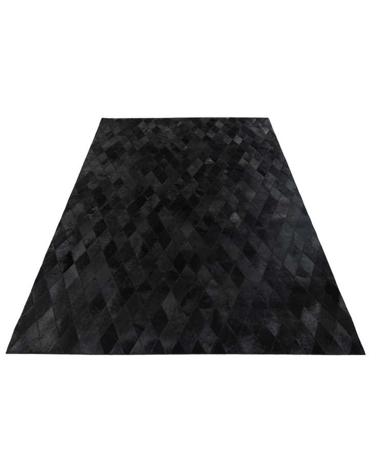 5' 7 x 7' 11 Cowhide Stocks Rug