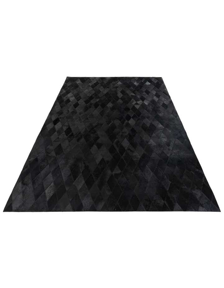 5' 7 x 7' 11 Cowhide Stocks Rug