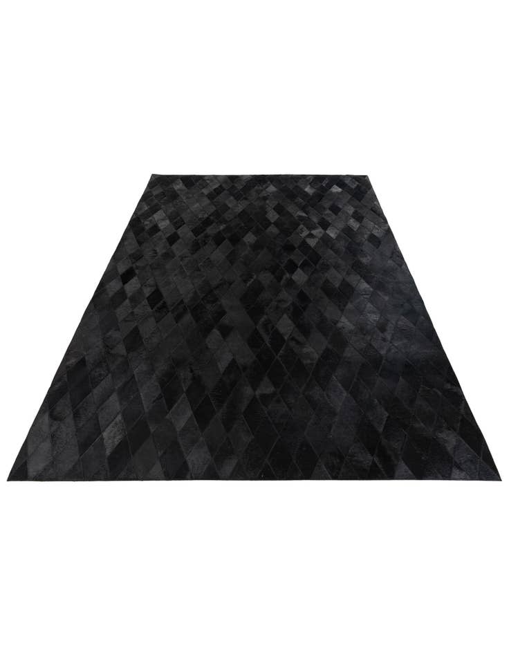 Detail image of 5' 7 x 7' 11 Cowhide Stocks Rug