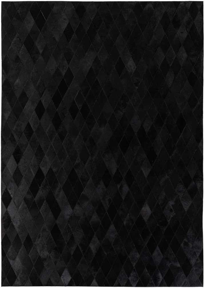 5' 7 x 7' 11 Cowhide Stocks Rug