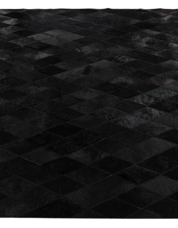 Detail image of 5' 2 x 8' Cowhide Stocks Rug