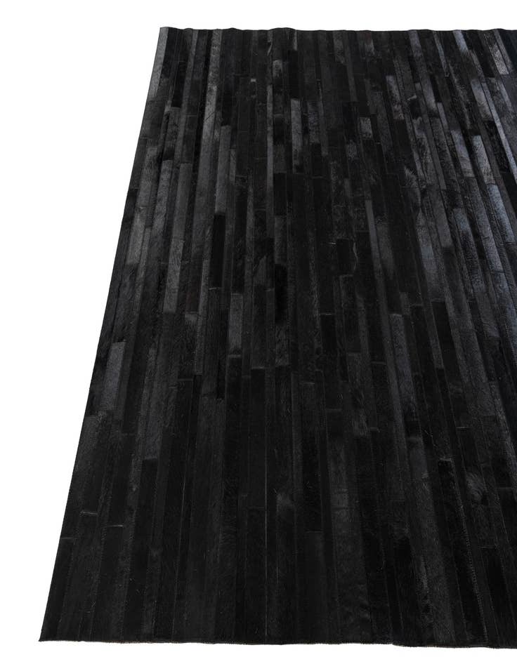 Detail image of 4' 11 x 7' 11 Cowhide Stocks Rug