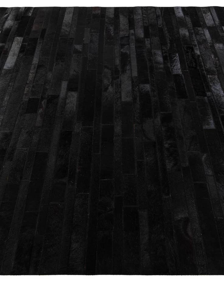 Detail image of 4' 11 x 7' 11 Cowhide Stocks Rug