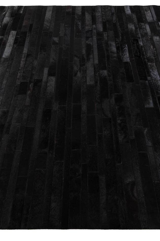 Detail image of 4' 11 x 7' 11 Cowhide Stocks Rug