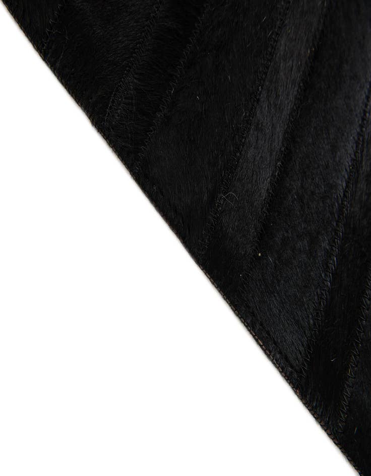 Detail image of 5' x 8' Cowhide Stocks Rug