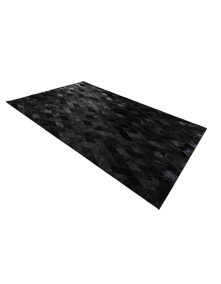Detail image of 5' 1 x 8' Cowhide Stocks Rug
