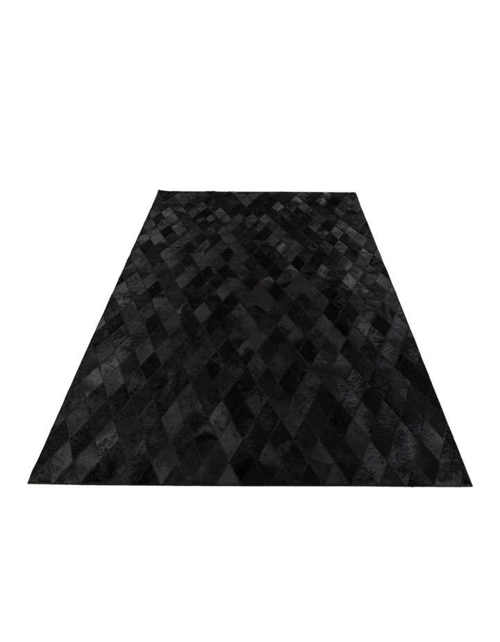 5' 1 x 8' Cowhide Stocks Rug