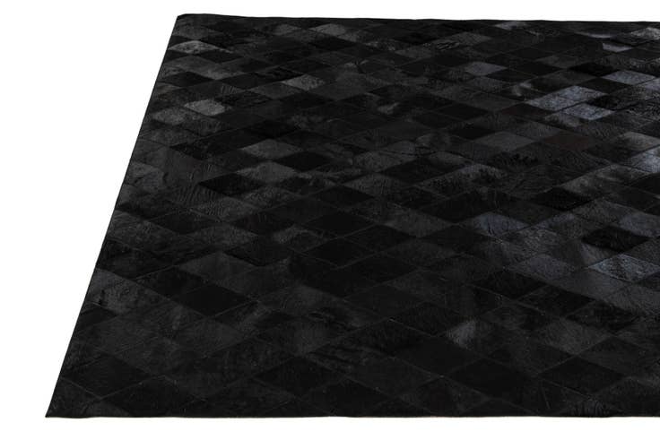 Detail image of 5' 1 x 8' Cowhide Stocks Rug