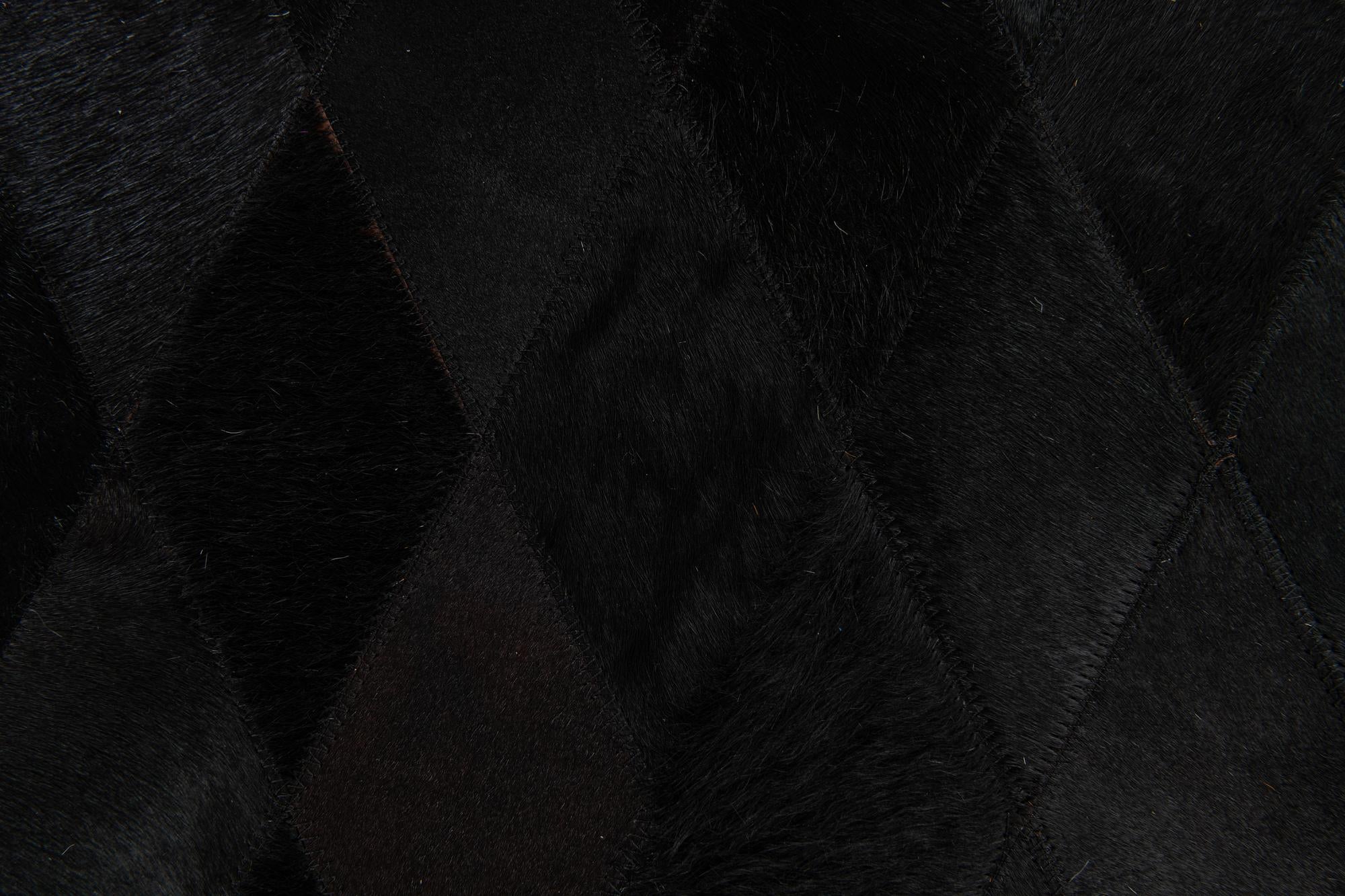 5' 1 x 8' Cowhide Stocks Rug
