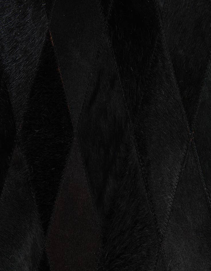 Detail image of 5' 1 x 8' Cowhide Stocks Rug