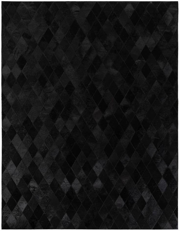 Detail image of 5' 1 x 8' Cowhide Stocks Rug