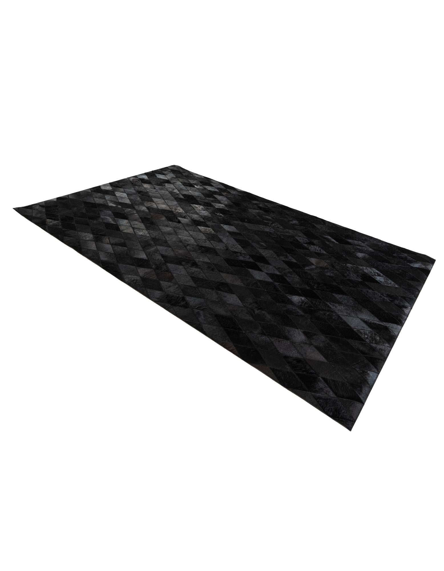 5' 1 x 8' Cowhide Stocks Rug
