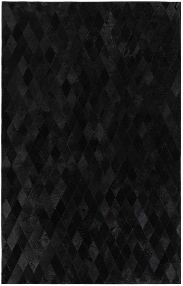 Detail image of 5' 1 x 8' Cowhide Stocks Rug