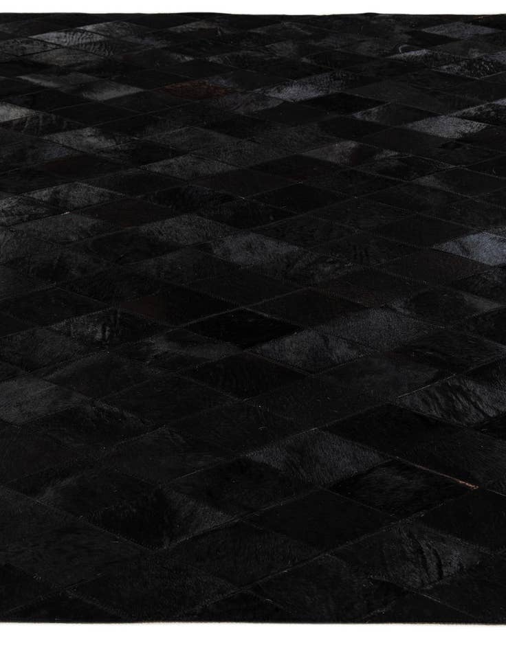 Detail image of 5' 2 x 8' Cowhide Stocks Rug