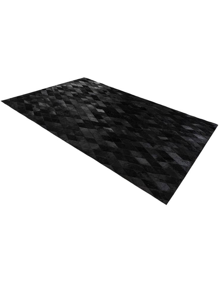 Detail image of 5' 2 x 8' Cowhide Stocks Rug