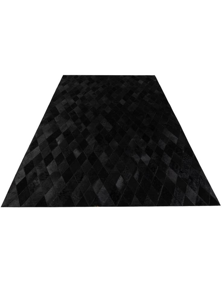 Detail image of 5' 2 x 8' Cowhide Stocks Rug