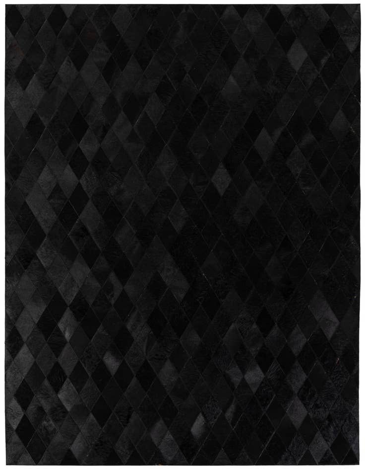 Detail image of 5' 2 x 8' Cowhide Stocks Rug