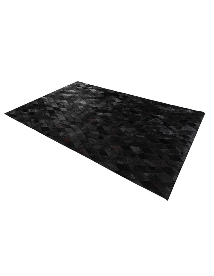Detail image of 5' 2 x 8' Cowhide Stocks Rug
