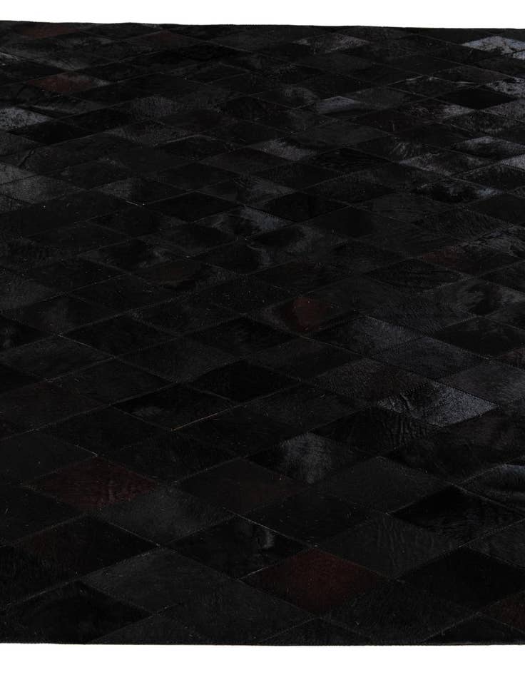 Detail image of 5' 2 x 8' Cowhide Stocks Rug