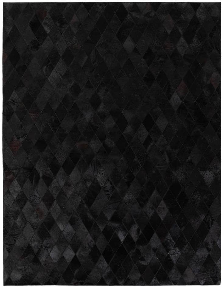 Detail image of 5' 2 x 8' Cowhide Stocks Rug