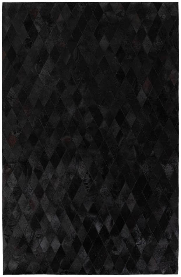 Detail image of 5' 2 x 8' Cowhide Stocks Rug