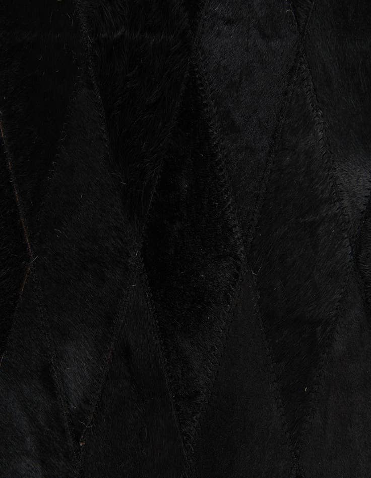 Detail image of 5' 1 x 8' Cowhide Stocks Rug