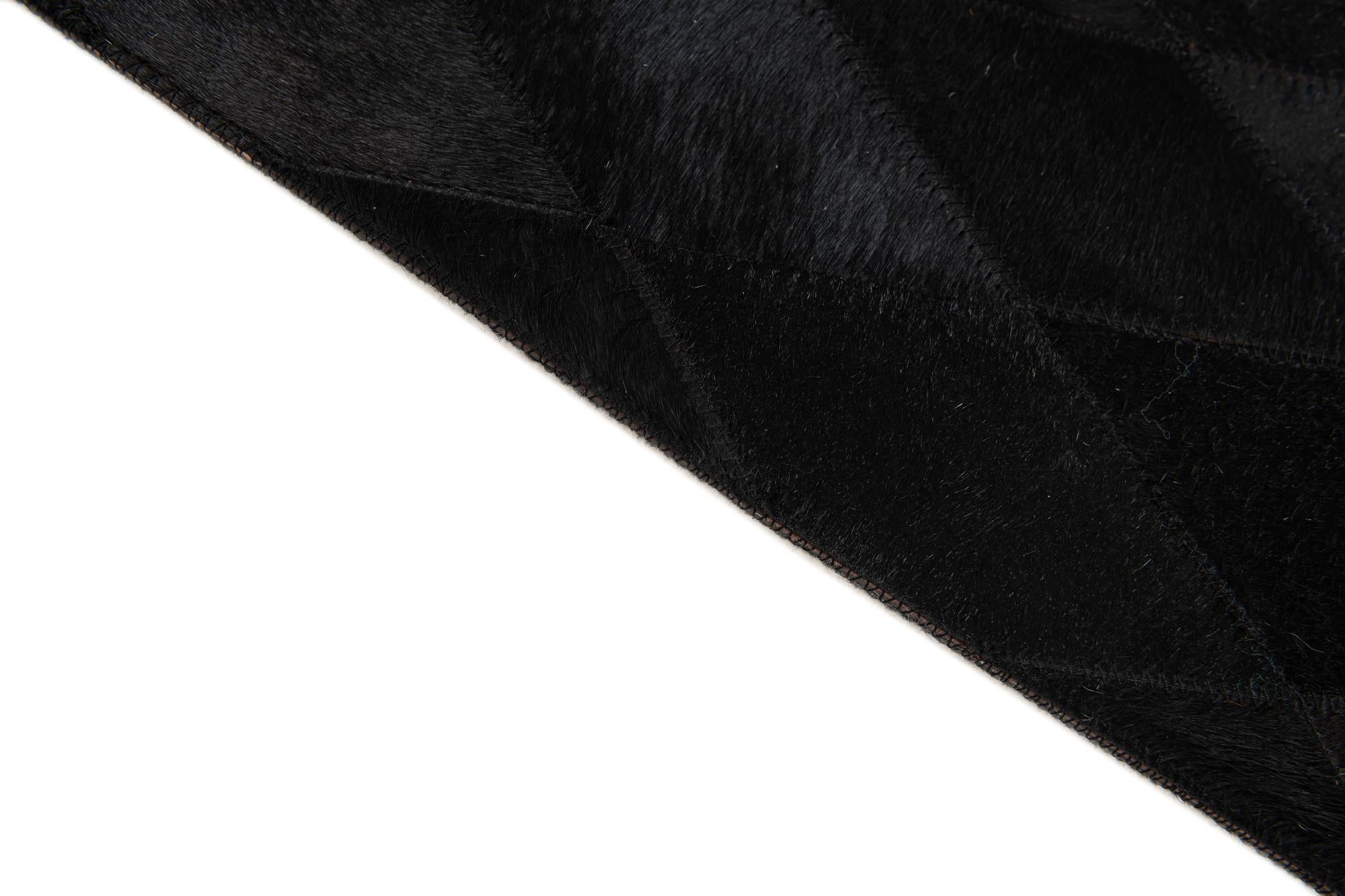5' 1 x 7' 11 Cowhide Stocks Rug