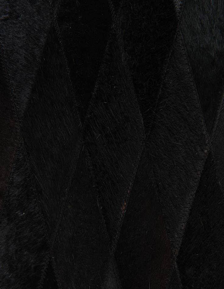 Detail image of 5' 1 x 7' 11 Cowhide Stocks Rug