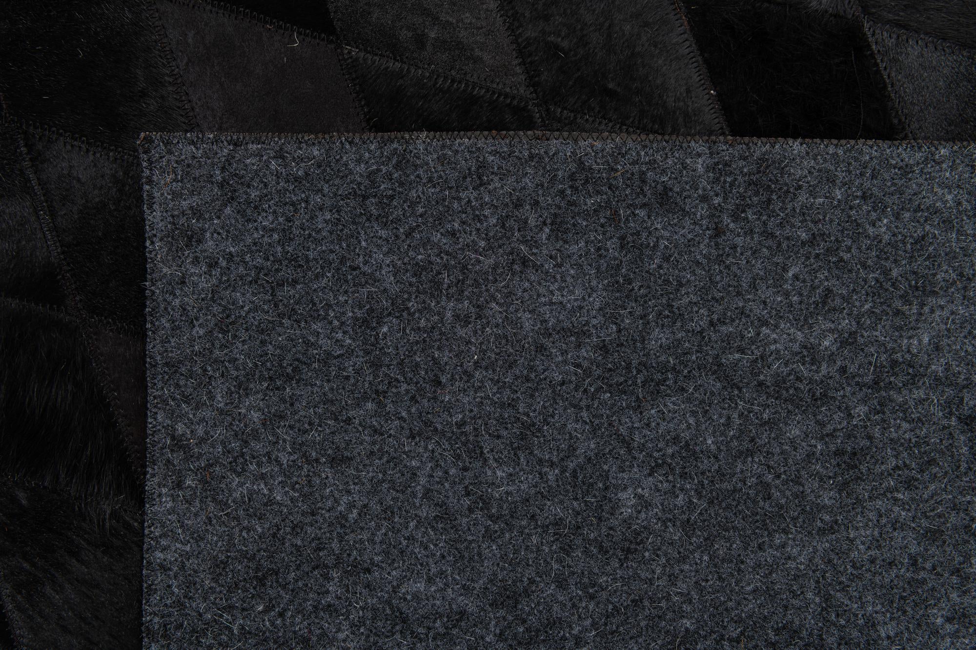 5' 1 x 7' 11 Cowhide Stocks Rug