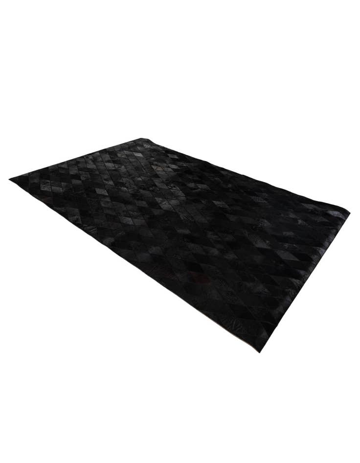 Detail image of 5' 2 x 7' 11 Cowhide Stocks Rug